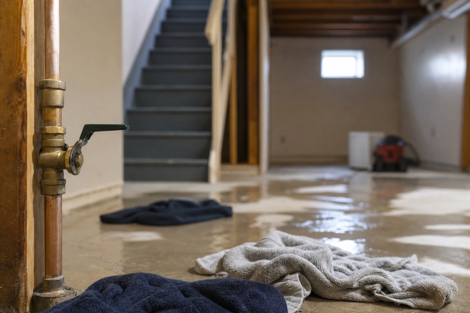 Burst Pipe in Your NL Home: First 10 Minutes That Matter