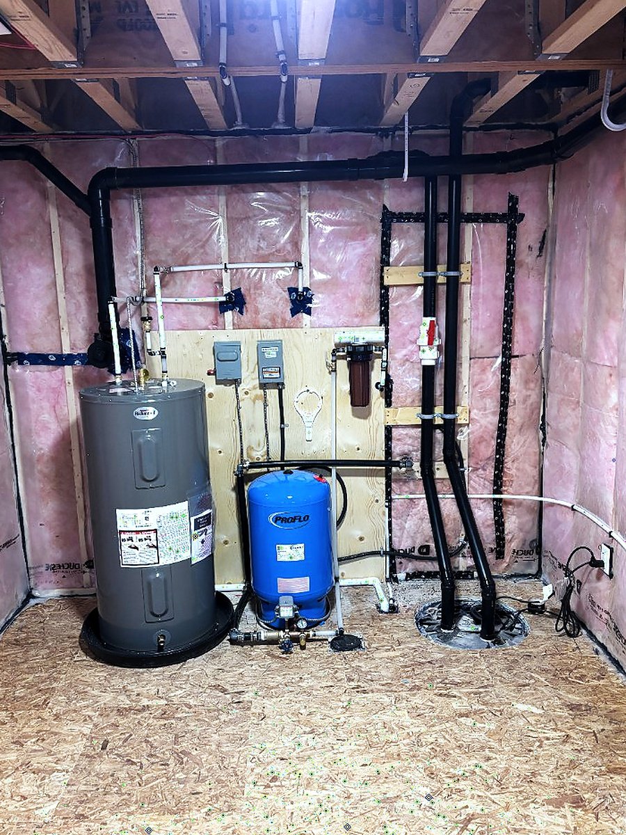 Artesian well pump install