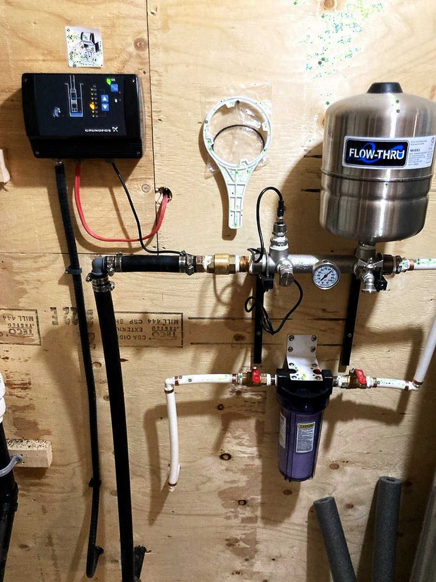 Constant pressure well pump