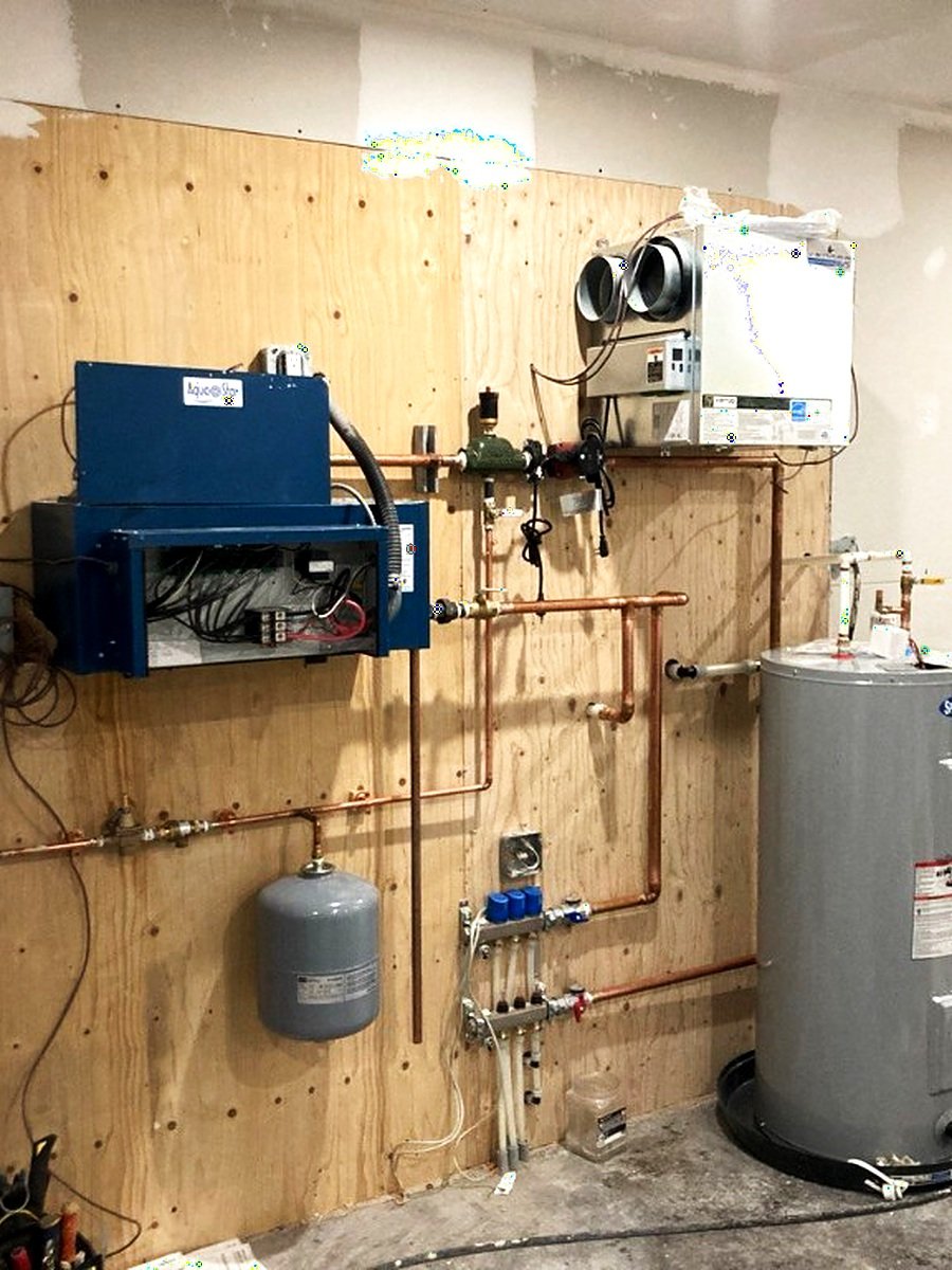 Infloor heating & DHW