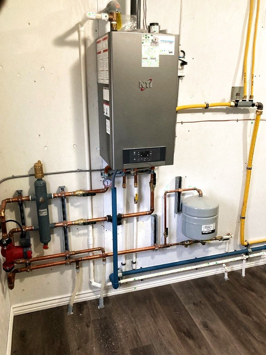 Propane on-demand infloor & DHW