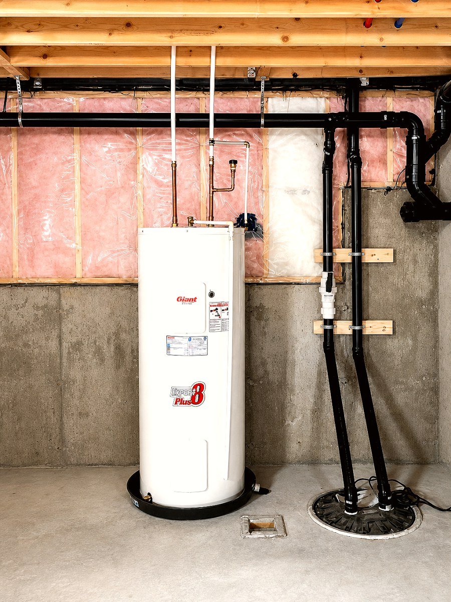 Hot water heater install